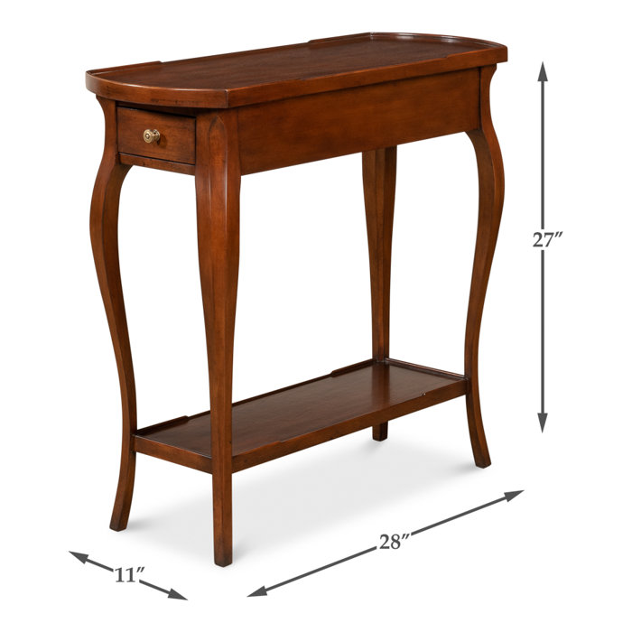 Sarreid Ltd Old World End Table With storage Perigold